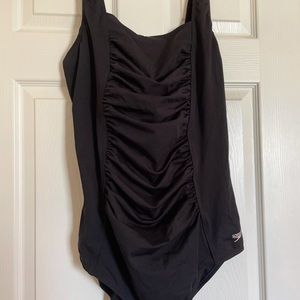 Plus Size Black Speedo Swimsuit